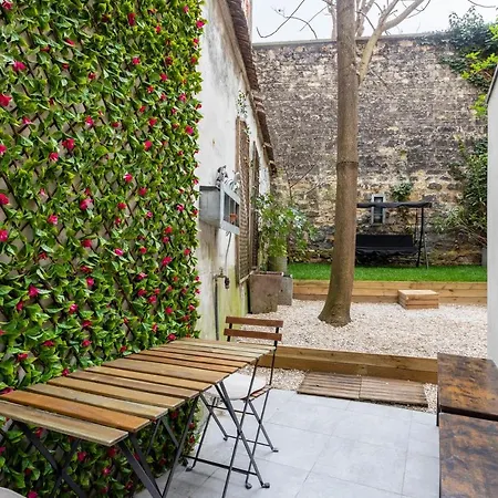 Rare! Private Garden In Paris, Close To Sacre Coeur Basilica! Buitenkant foto